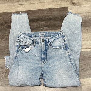 Good American Light Blue Skinny Jeans